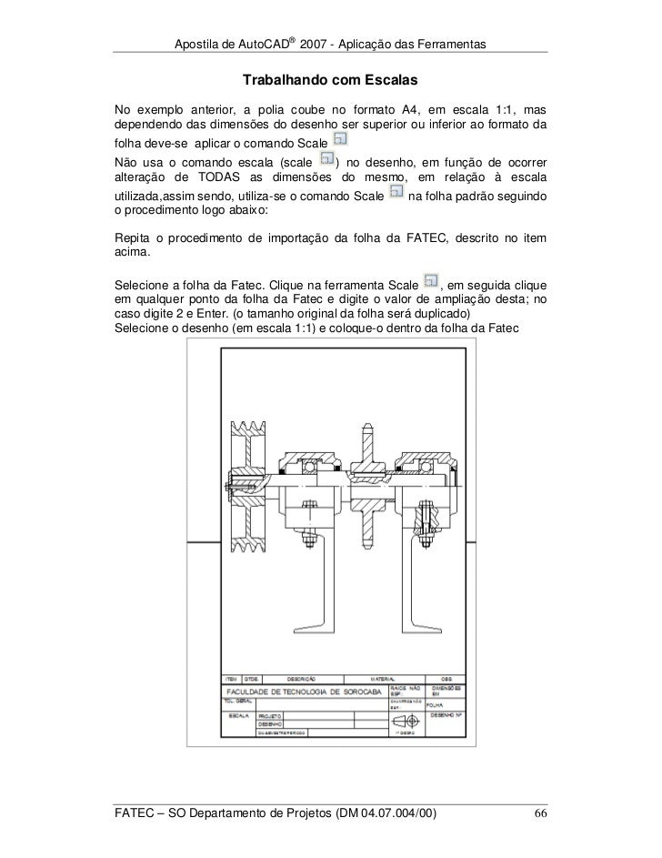apostila de autocad 2007 em